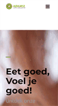 Mobile Screenshot of praktijkadamse.nl